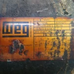 Motor weg 2 hp 1755 rpm