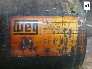 Motor weg 2 hp 1755 rpm