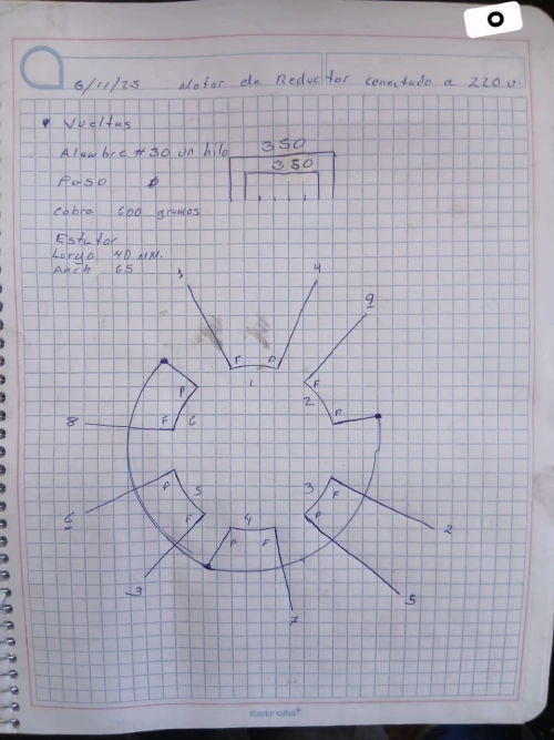 Motor LUNG TANG DE 0.1 KW